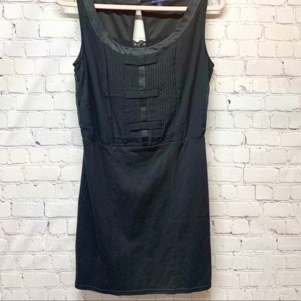 American Eagle | Sleeveless Black Sheath Dress